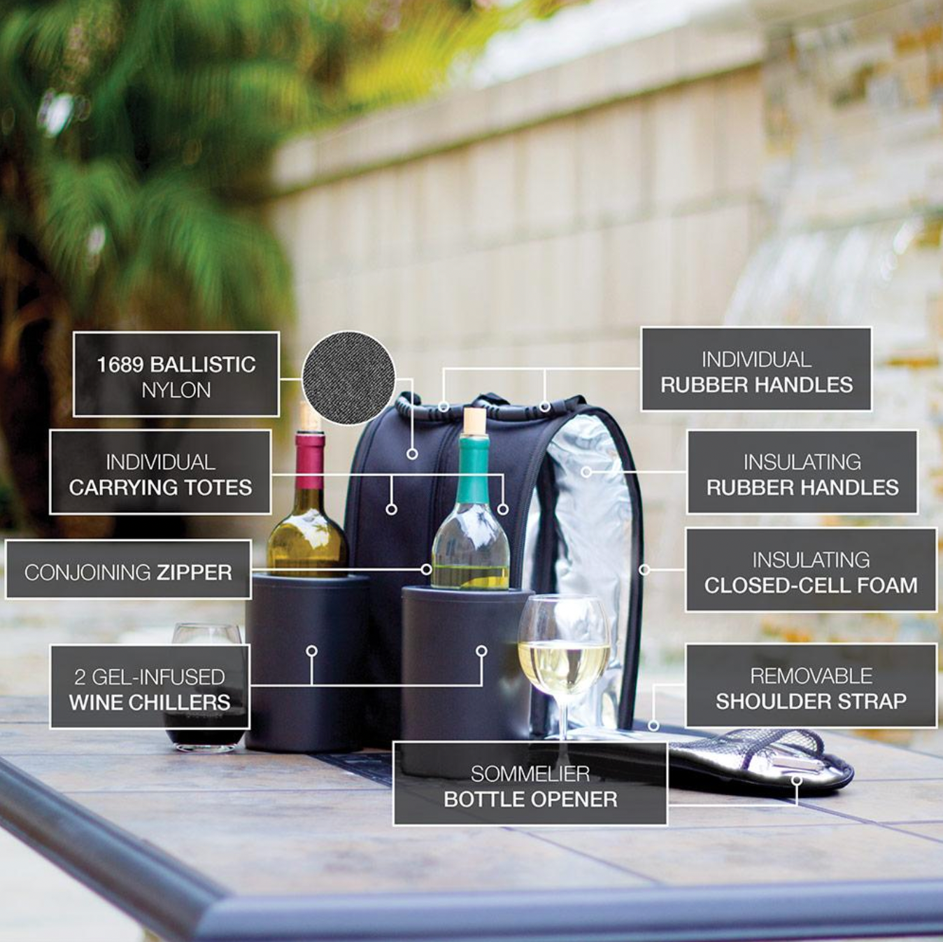 Dual Travel Tote With Two Chillers